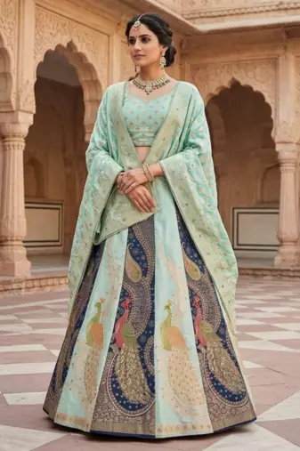 designer festival wear lehenga choli