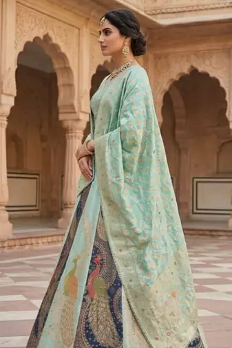 designer festival wear lehenga choli
