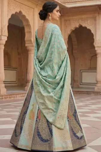 designer festival wear lehenga choli