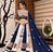 Muslin Cotton Lehenga Choli Set With Mirror Work And Kodi Lace