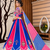 Muslin Cotton Double Layer Lehenga Choli Set With Mirror Work