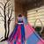 Muslin Cotton Double Layer Lehenga Choli Set With Mirror Work