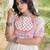 White kora cotton with multi thread embroidered and real mirror work navratri gown