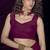 Wine sequin embroidery work georgette designer saree for women
