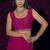 Magenta sequin embroidery work georgette designer saree for women