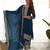 Women's Gorgeous Embroidery Work Chinon Silk Fabric Straight Kurta Pant and Dupatta Set