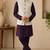 Men's silk maroon embroidery kurta-jacket-set