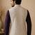 Men's silk maroon embroidery kurta-jacket-set