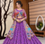 Muslin Cotton Double Layer Lehenga Choli Set With Mirror Work
