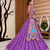 Muslin Cotton Double Layer Lehenga Choli Set With Mirror Work