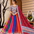 Muslin Cotton Double Layer Lehenga Choli Set With Mirror Work