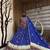 Muslin Cotton Lehenga Choli Set With Mirror Work And Lampi Lace