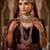 Maroon antique gold-plated agate stone two-layer necklace set with earrings, pasha, nath, panja & tika