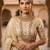 Champion antique gold-plated agate stone two-layer necklace set with earrings, pasha, nath, panja & tika