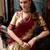 Women South Indian Style Cotton Silk Zari Woven Lehenga Choli