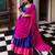 Women South Indian Style Cotton Silk Zari Woven Lehenga Choli