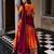 Women South Indian Style Cotton Silk Zari Woven Lehenga Choli