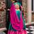 Women South Indian Style Cotton Silk Zari Woven Lehenga Choli