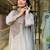 Women's Beautiful Embroidery Work Muslin Cotton Fabric Flared Kurta Pant and Dupatta Set
