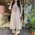 Women's Beautiful Embroidery Work Muslin Cotton Fabric Flared Kurta Pant and Dupatta Set