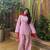 Women's Beautiful Printed Work Cameric Cotton Fabric Straight Kurta Farshi Shalwar and Dupatta Set