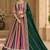 Multicolour Mirror Navratri Lehnega Choli With Dupatta