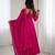 Women's Beautiful Embroidery Work Roman Chanderi Silk Fabric Flared Anarkali Pant and Dupatta Set