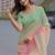 Striped Pure Cotton Designer Khadi Saree
