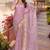 pink color vari silk resham embroidered work sarees