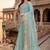 sea green color vari silk resham embroidered work sarees