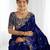 Jimmy choo embroidery work embellished wedding wear saree unstitched blouse piece