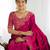 Jimmy choo embroidery work embellished wedding wear saree unstitched blouse piece