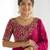Jimmy choo embroidery work embellished wedding wear saree unstitched blouse piece