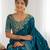 Jimmy choo embroidery work embellished wedding wear saree unstitched blouse piece
