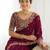 Jimmy choo embroidery work embellished wedding wear saree unstitched blouse piece