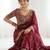 Jimmy choo embroidery work embellished wedding wear saree unstitched blouse piece