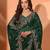 Jimmy choo embroidery work embellished wedding wear saree unstitched blouse piece