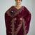 Jimmy choo embroidery work embellished wedding wear saree unstitched blouse piece