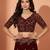 Jimmy choo embroidery work embellished wedding wear saree unstitched blouse piece