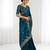 Jimmy choo embroidery work embellished wedding wear saree unstitched blouse piece