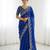 Jimmy choo embroidery work embellished wedding wear saree unstitched blouse piece