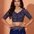 Jimmy choo embroidery work embellished wedding wear saree unstitched blouse piece