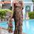 grey geometric print chiffon ready to wear saree | pre draped party wear saree