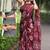 floral print chiffon ready to wear saree | pre draped party wear saree