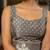grey floral block print chiffon ready to wear saree | pre draped party wear saree
