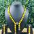 Yellow alloy copper jewellery set for women