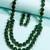 Two layer green alloy jewellery set