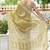 mustard ajrakh print chiffon ready to wear saree | pre draped party wear saree