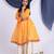 Navaratri special real mirror & gamthi lace work lehenga with patch work top for kids