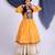 Navaratri special real mirror & gamthi lace work lehenga with patch work top for kids
